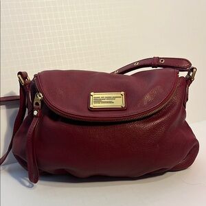 Marc by Marc Jacobs Red Leather Shoulder Bag